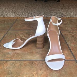 ❤️ Charlotte Russe White Heels